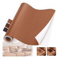 Kimale - Rollo Parche Reparación Adhesivo Cuero Sofa137X50Cmdark Brow
