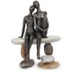thumbnail image 1 of Escultura Lescafita Pareja Abstracta de Resina, 1 of 8