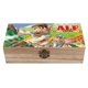 thumbnail image 1 of ALF: La Serie Animada Caja Organizadora de Madera Rústica - Caja Decorativa Multifuncional para Escritorio, Hogar, Oficina, Joyas y Manualidades, 1 of 6