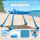 thumbnail image 2 of Toldo para carpa de playa CHNENOMME UPF50+ de 3 x 3 m con accesorios, 2 of 7