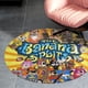 thumbnail image 4 of La Hora de Aventura de Los Banana Splits Alfombra Redonda de Felpa Coral, Antideslizante, No Desprende Pelusas, Lavable y Duradera para Salón, Dormitorio y Habitación de Niños 60cm, 4 of 6