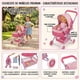 thumbnail image 4 of Coche Cuna Para Muñecas Metalico Grande Rosado, 4 of 4