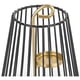 thumbnail image 3 of Candelabro 26 cm negro y dorado, 3 of 3