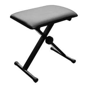 Genérico - Sillin De Piso Taburete Para Piano Teclado Plegable Ecocuero