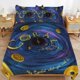 thumbnail image 1 of Coraline Duvet Cover Set 3 Piece Bedding Set Double Sided Printing Decorative Comforter Cover Set, 1 of 5