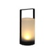 thumbnail image 1 of Adorno Fanal Plástico Negro con Vela Led, 1 of 2