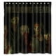 thumbnail image 1 of Cortina de ducha de The Walking Dead, juego de cortinas de baño con ganchos, tamaño 66 x 72 pulgadas, 1 of 3