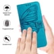 thumbnail image 4 of Funda cartera mariposa para Samsung Galaxy XCover7 Pro con soporte y ranuras para tarjetas Azul, 4 of 5