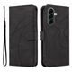thumbnail image 2 of Funda tipo cartera con tapa para Samsung Galaxy A57 5G con tarjetero, soporte y cubierta magnética Negro, 2 of 5