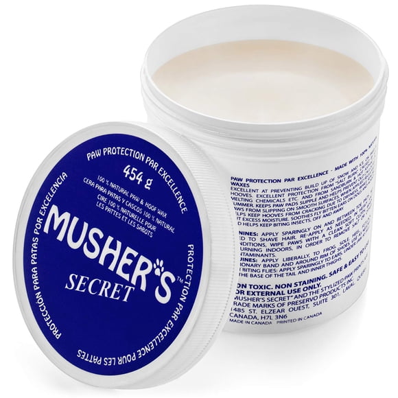 Cera Para Patas De Perro Musher Secret Hidratante 454 G Con Vitamina E