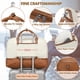 thumbnail image 5 of Bolsa de fin de semana Wogarl, 4 unidades, para mujer, con neceser y correa, 5 of 8