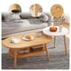 thumbnail image 2 of Mesa de Centro con Mesa Auxiliar Diseño Elegante blanco, 2 of 6