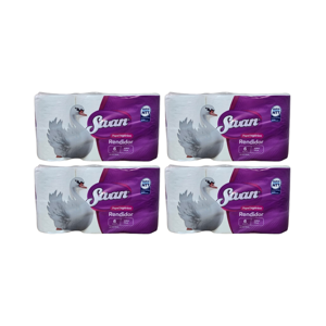 Pack 24 Rollos Papel Higiénico Swan Doble Hoja 20Mts