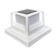 thumbnail image 2 of Luz Solar Para Tapa De Poste, Luz Exterior Para Jardín, Porche, Barandilla, Patio Trasero, Color Blanco, 2 of 5