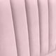 thumbnail image 2 of Respaldo Tubular Vertical King Felpa Rosado Claro, 2 of 3