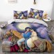 thumbnail image 1 of Magic Lamp Jasmine Princess Duvet Cover Soft 3D Printed Bedding Set with Comforter Cover, 1 of 5