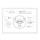 thumbnail image 1 of Cuadro Tauro con Marco Blanco, 1 of 1