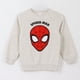 thumbnail image 1 of Polerón Cerrado Niño Spiderman Face Gris Marvel, 1 of 3