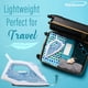 thumbnail image 3 of Plancha de vapor Brentwood 1200 W antiadherente 160 ml blanca, 3 of 9