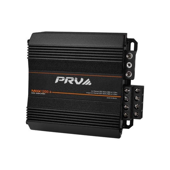 Amplificador de coche PRV AUDIO MDX1200.4 1200 W 4 canales 2 Ω