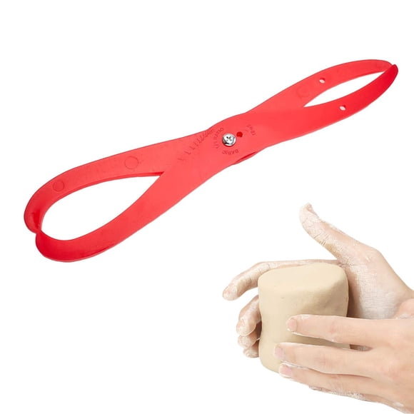 Pinza de plástico DIYStore de 6 pulgadas de largo con patas dobladas, escultura de arcilla, herramie