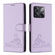 thumbnail image 5 of Funda tipo cartera FOXDOCK para Oneplus 10T 5G con soporte, ranuras, RFID, diseño de gato, 5 of 5
