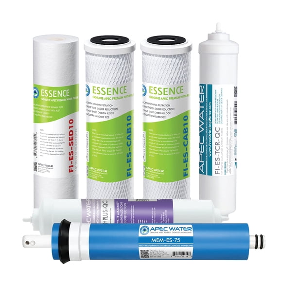 Juego de filtros de repuesto APEC Water FILTER-MAX-ESPH 75 GPD
