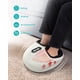 thumbnail image 2 of Masajeador de pies Nekteck Shiatsu con calor y compresión de aire, color beige, 2 of 9