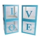 thumbnail image 2 of Baby Shower Género Revela Ducha Globos Caja De Cumplea?os Decoración Azul, 2 of 5