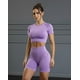 thumbnail image 1 of Conjunto Deportivo Mujer Short Push Up y Top Manga Corta, 1 of 3