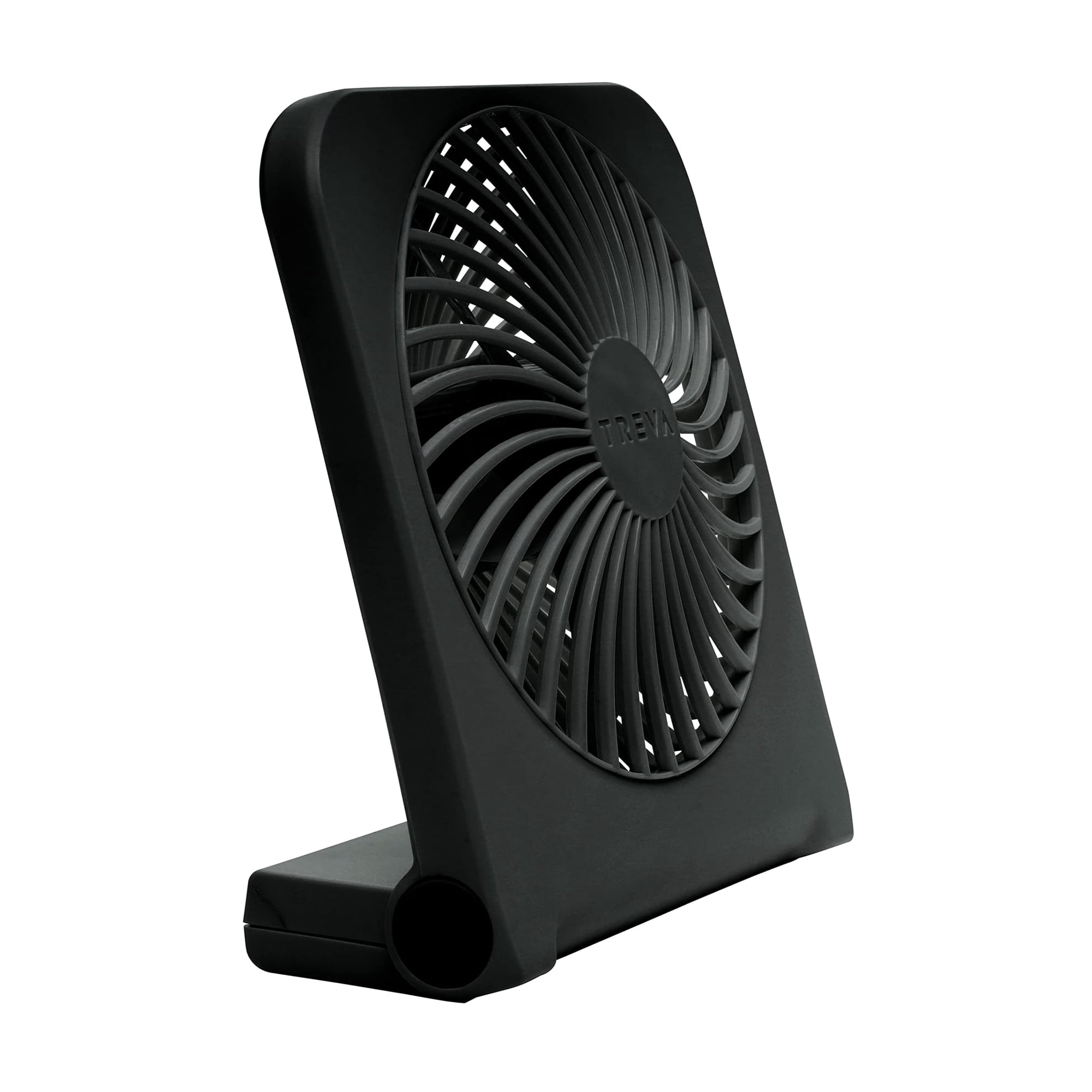 Ventilador De Escritorio Treva 5" Usb A Batería Con 2 Velocidades Ajustables
