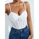 thumbnail image 3 of Body Mujer Tirantes Tipo Corsét Sujetador Sexy Brillos Moda 9008, 3 of 4
