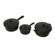 thumbnail image 2 of Juego De Ollas De Cocina Para Casa De Muñecas, Accesorios De Decoración De Cocina, Color Negro, 1/12, 2 of 5