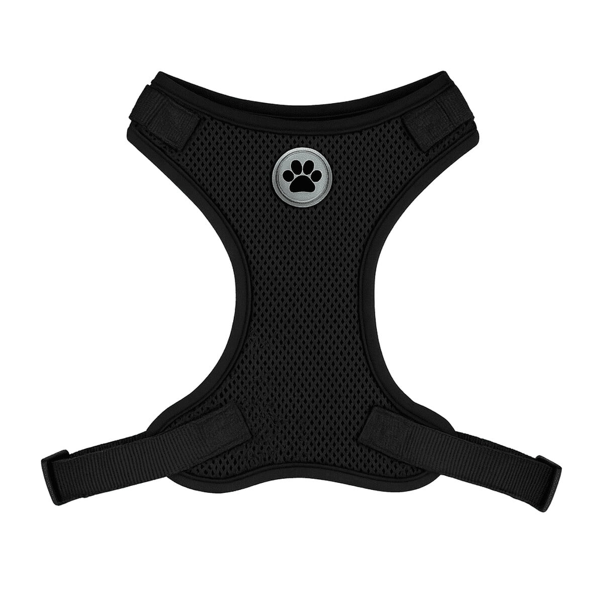 Arnés Perro Vibrant Life Mesh Reflectante Negro Talla S