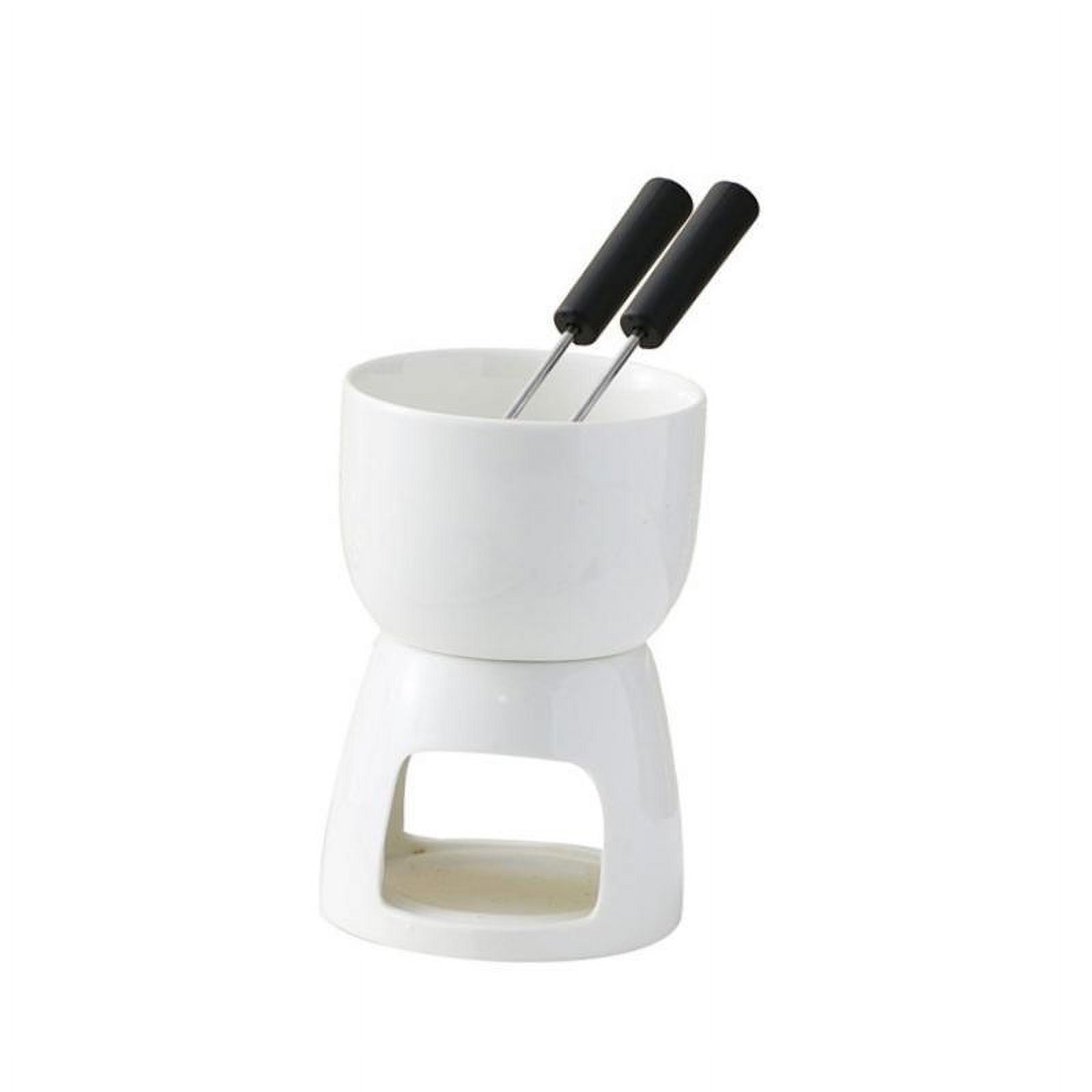 Magideal - Calentador De De Cerámica, Olla Para Fondue, Utensilios De Cocina, Olla Para Derretir, Recipiente Para Derretir Chocolate, Tapas, Electrod