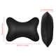thumbnail image 2 of Almohada cervical DS para coche. Estilo distintivo: piel sintética negra, x2, 2 of 7