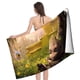 thumbnail image 4 of Yo Soy Groot Toalla de playa de secado rápido con diseño temático, regalo para mujeres y niñas, ideal para cumpleaños, fans, amantes de la música, uso en la playa o al aire libre, 78 × 180 cm, 4 of 6