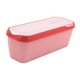thumbnail image 1 of Contenedor De Helado Elegante Contenedor De Almacenamiento Para Yogur Refrigerador Sorbete Rosa Rojo, 1 of 3