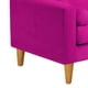 thumbnail image 3 of Sofa Retro 3C Felpa 04 Fucsia, 3 of 6