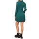 thumbnail image 3 of INSPIRE CHIC Vestido Suéter Plisado para Mujer Casual de Manga Larga Camiseta de Punto S Verde Oscuro, 3 of 6