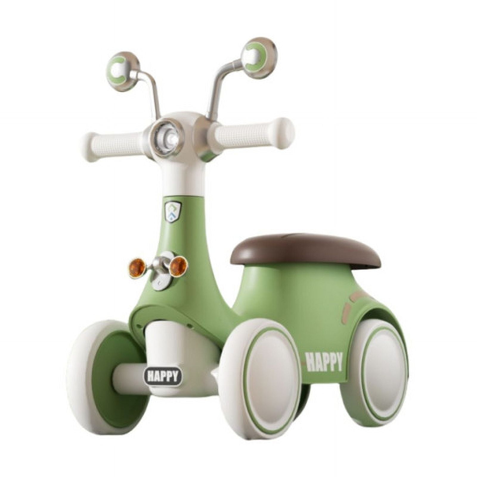 Babyluna - Correpasillos Auto Andador Infantil Con Luces Y Música Caracol Verde