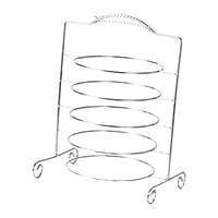 Magideal - Servir Soporte Para Platos Platter Se Mantenga Fácil De Usar Placas De Almacenamiento Organizadores Modernos Para El Mostrador De La Cocina Buffet De 5 Nivel