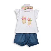 Conjunto Bebé Niña Denim Pillin