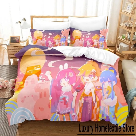 Home Living Muse Dash Bedding Set Bed Set Adult Kid Bedroom Duvet cover Sets Bed Bed Sheets