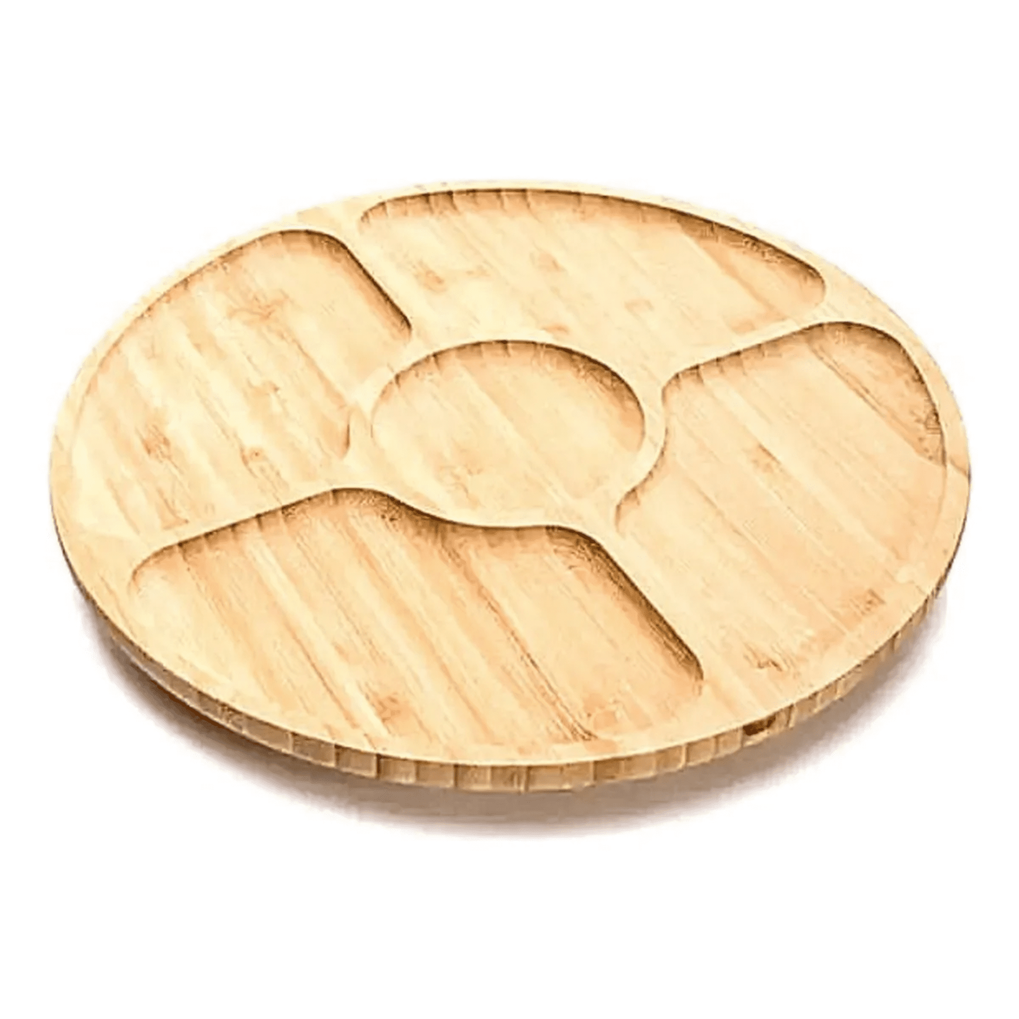 Genérico - Tabla Para Servir Aperitivos Y Picoteo Bambú Picnic