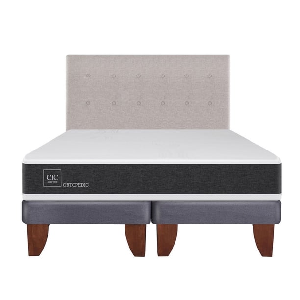 Cama Europea New Ortopedic 2 Plaza Base Dividida