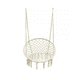 thumbnail image 1 of Silla hamaca colgante para terraza o jardín color beige, 1 of 3
