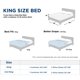 thumbnail image 3 of Juego de edredón Bedsure King Size Storm Blue para todas las estaciones, 3 of 3