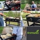 thumbnail image 5 of Set de espátulas Anmarko para plancha Teppaniyaki de acero inoxidable, 5 of 6
