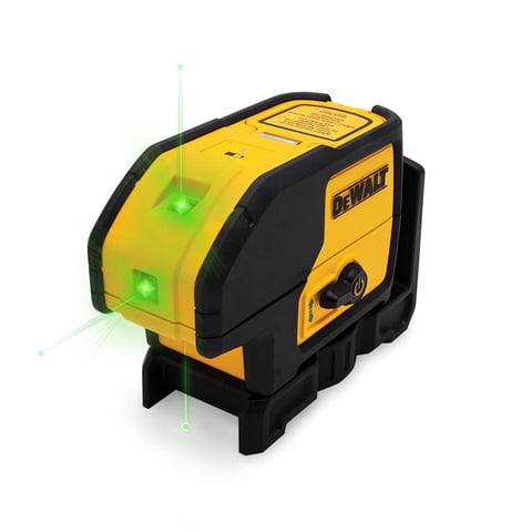 Nivel Láser Dewalt Dw083Cg De 3 Puntos, Verde, Con Precisión De 30 Pies